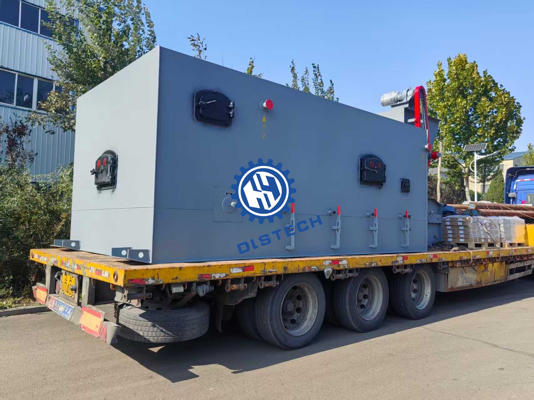 瓦房店惠英机械炉排厂4吨链带炉排发货 瓦房店惠英机械炉排厂4吨链带炉排发货