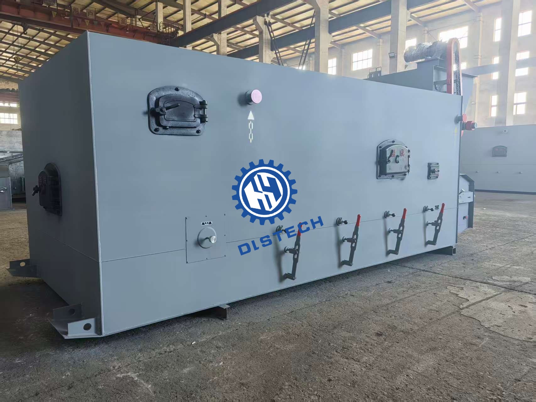 瓦房店惠英机械炉排厂4吨链带炉排发货 瓦房店惠英机械炉排厂4吨链带炉排发货