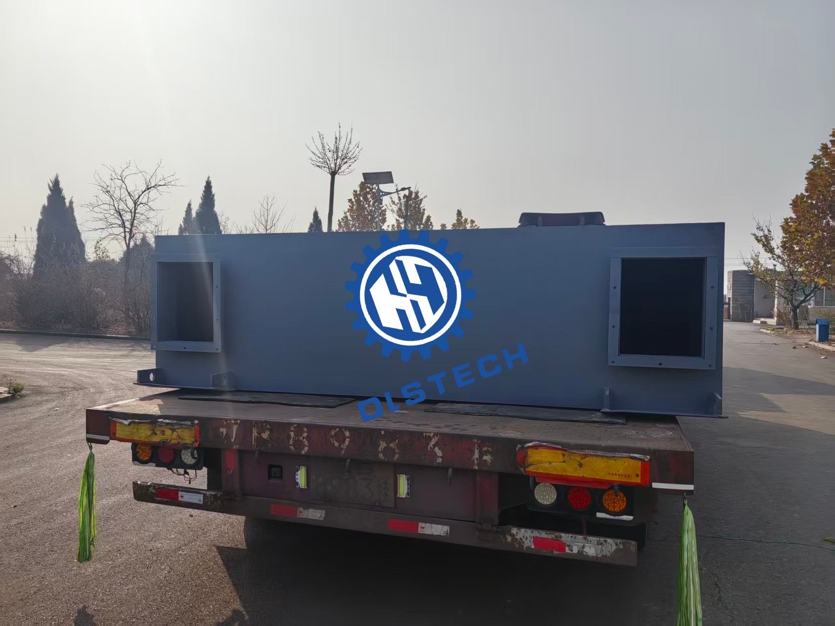 瓦房店炉排厂出口10吨小鳞片炉排发货