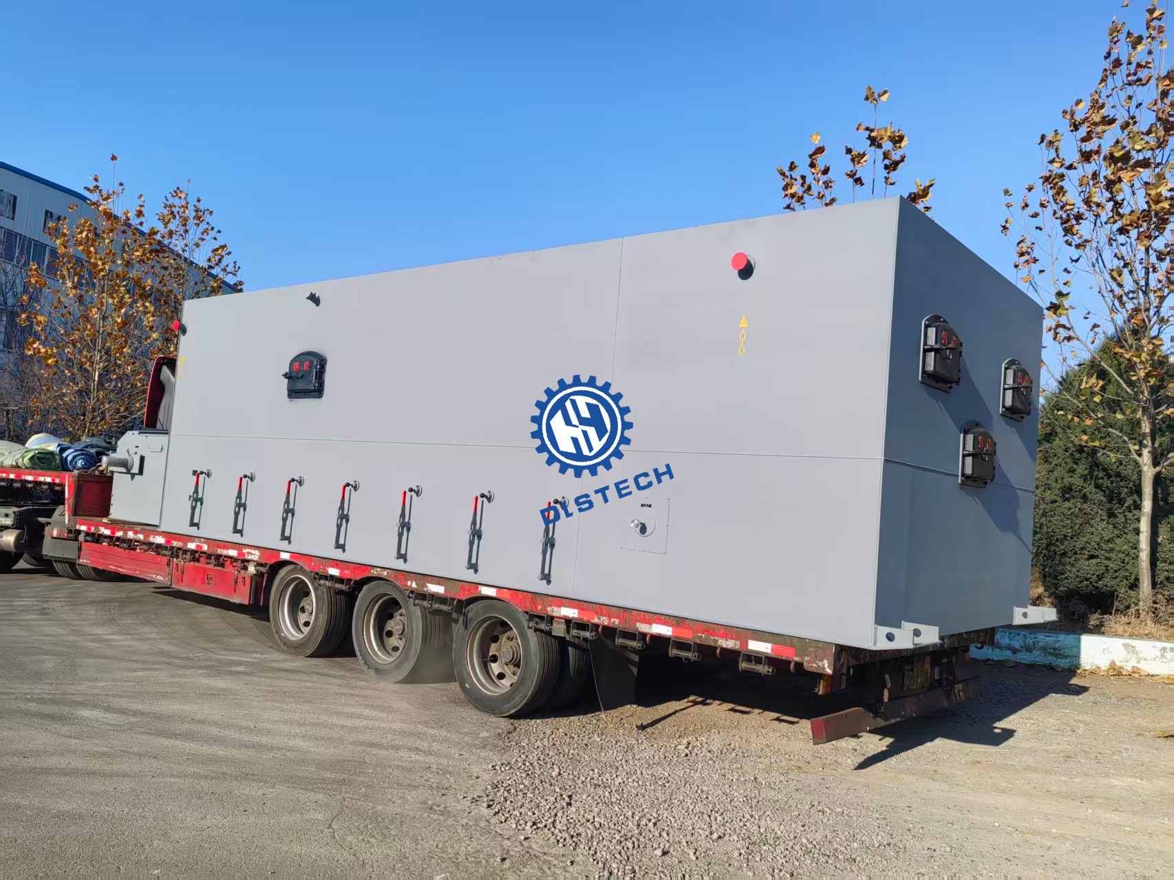 瓦房店炉排厂12吨小鳞片炉排发货