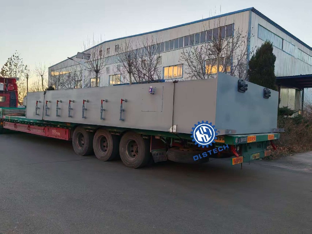 大连惠英机械炉排厂家客户定制20吨链带炉排发货