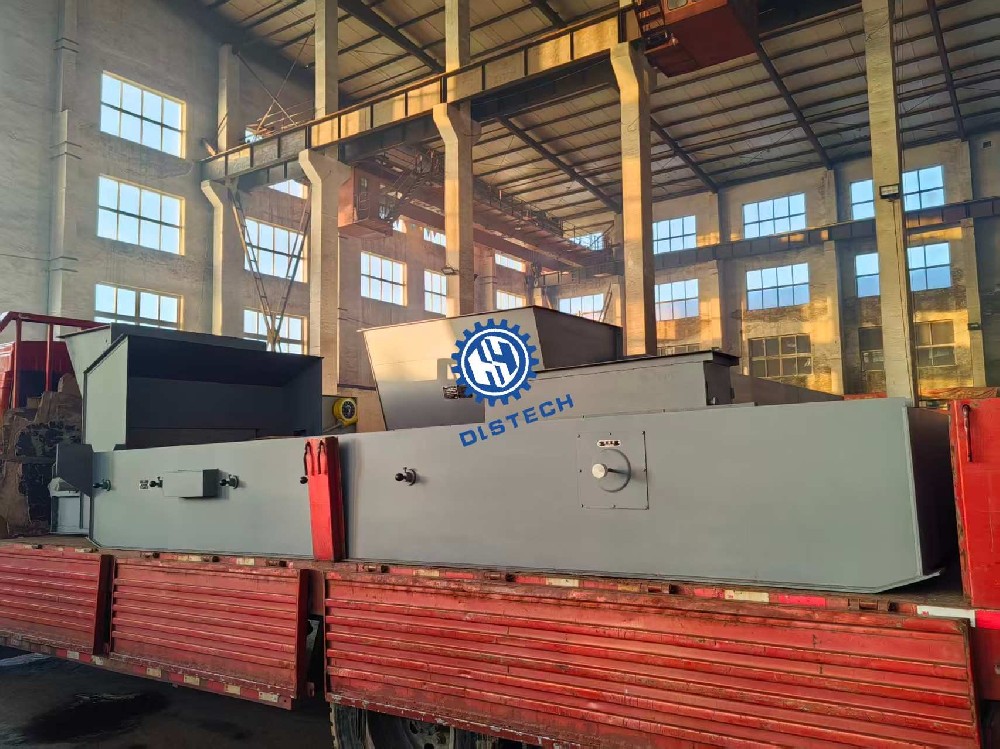 瓦房店炉排厂江苏4吨链带炉排1台发货